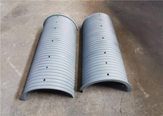 Heavy Duty Half Split Grooved Sleeves For Steel Wire Ropes Lebus Rope Groove