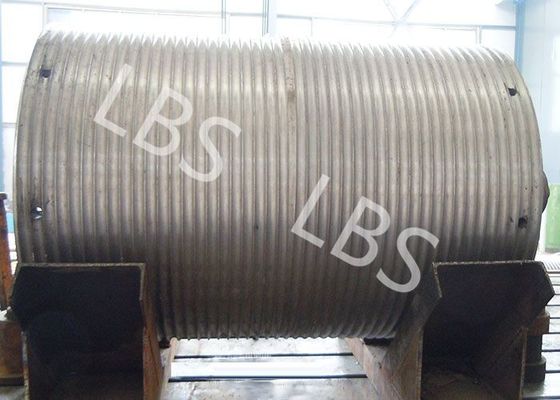 High Strength Steel Integral Type Wire Rope Winch Drum For Crane Winch