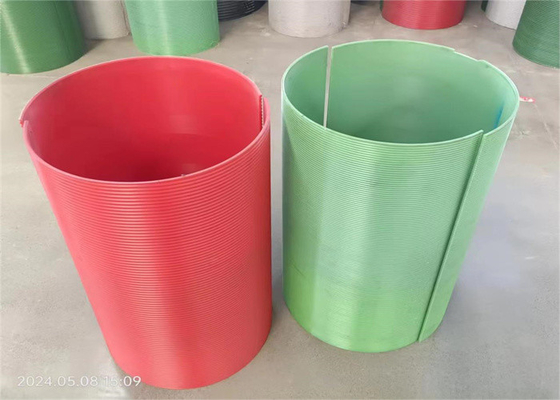 Custom Carbon Steel Half Cut Split Lebus Grooved Roll Or Drum For Oil Rig Polymer Nylon Material