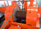 High Speed 8.5 Ton Hydraulic Hoist And Winch Grooved Drum For Crane
