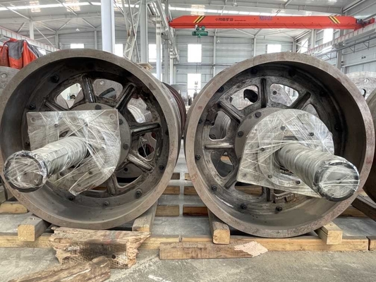 Rope Winch Drum With Lebus Grooves For Offsore ISO BV CE Certified