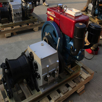 Electric Diesel Gasoline Cable  Wire Rope Pulling Winch For Construction Or High Pressure Rope