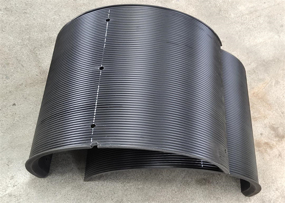 Customized Half Split Protection Device Split Sleeve Covers Made At CNC Center Production Facility