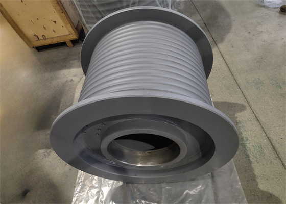 TCW-100 Customization Lebus Grooved Drum For Tower Crane Winch