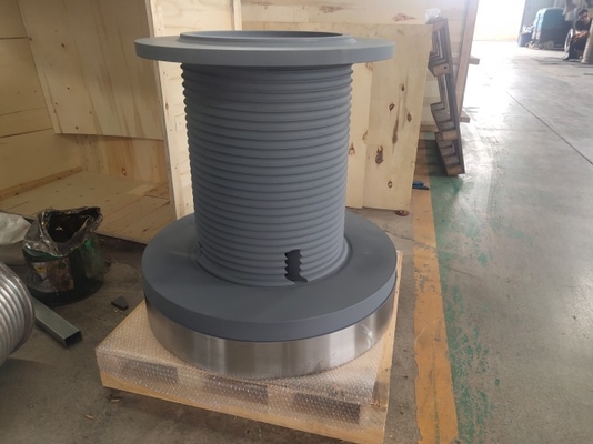 LBS Winch Grooved Lifting Drum For Heavy Objects