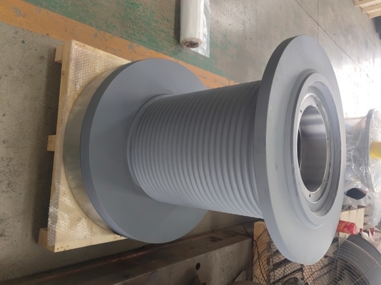 LBS Winch Grooved Lifting Drum For Heavy Objects
