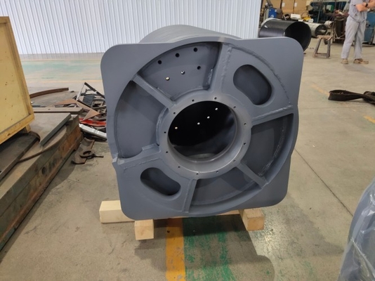 Lebus Grooved CNC Steel Winch Rope Drum For Offshore Wire Rope Winding