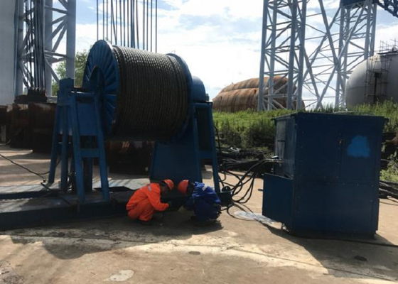 3 - 190mm Dia LBS Grooved Drums For Multilayer Winding Rope