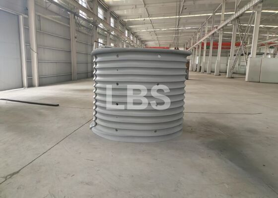 Sandblasted Coating LBS Drum Sleeve Winch Barrel Q355D Steel For Lifting Winch Equipment