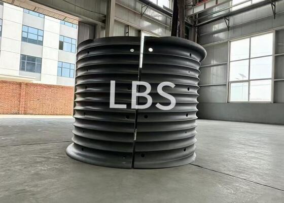 Plug Welded Q355D LBS Sleeve Right Hand 60° For 95mm Wire Rope Hoisting Drum