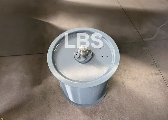 Single-section Luffing Drum Q355D Steel Rope Capacity 99m For Lifting