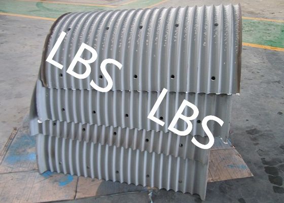 De zee Hoofdtrommel Lebus die van de Platformkraan Draadkabel of Kabel groeven