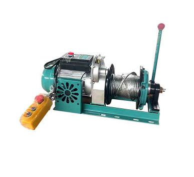 Elektrische motor krachtige spoelmachine winch om zware voorwerpen te tillen