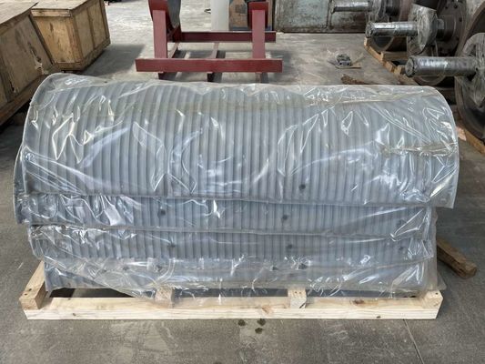 Linkshandige of rechtshandige gesplitste LBS gegroeveerde trommel voor lierapparatuur