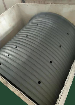 Vastgeboute/de Kruktrommel Gegroefte Kokers en Shells van de Lassenverbinding